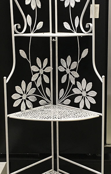 Этажерка для Цветов 3 Уровня Белая