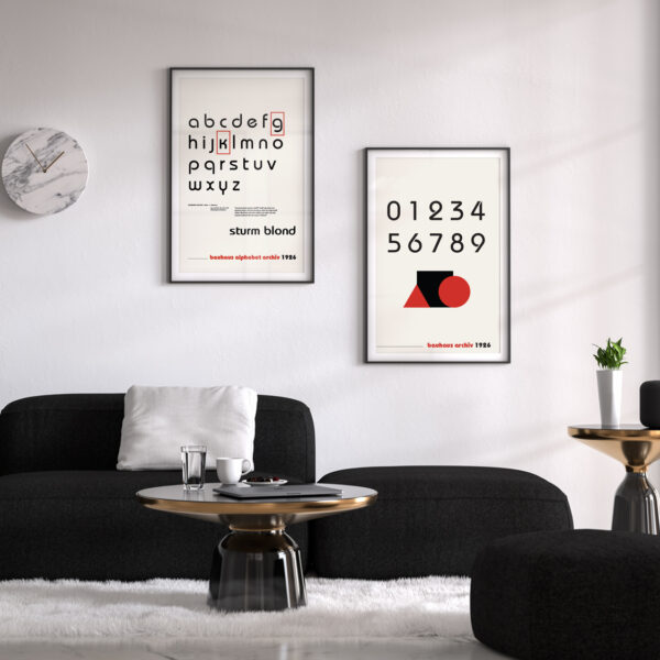 Коллекция постеров Bauhaus