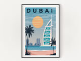 Постер Винтажный Дубаи 545