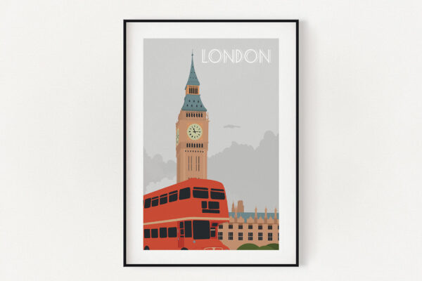 Постер Лондон 548