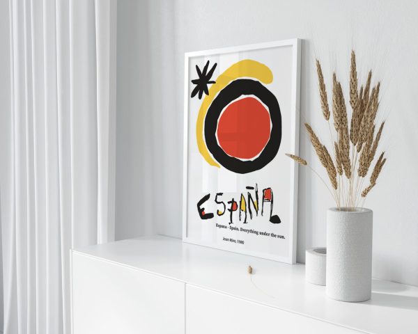 Постер Espana - Spain. Everything under the sun. Joan Miro 2